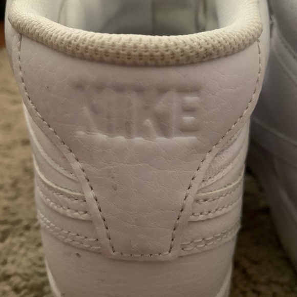 Nike All-White High-Top Sneakers - Picture 4 of 4